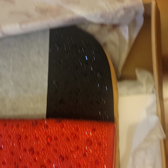 New BLACK Crystal Embelished Boots Jessica Simpson. - Picture 2 of 8